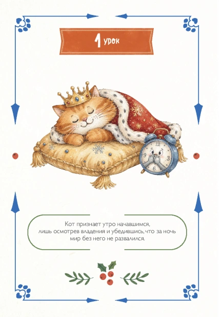 10 уроков кошачьего счастья. Книга-адвент для всей семьи. Каждый день учимся жить легко и мурчать от удовольствия - primesbooks