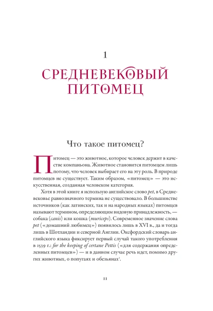 Домашние любимцы в Средние века - primesbooks
